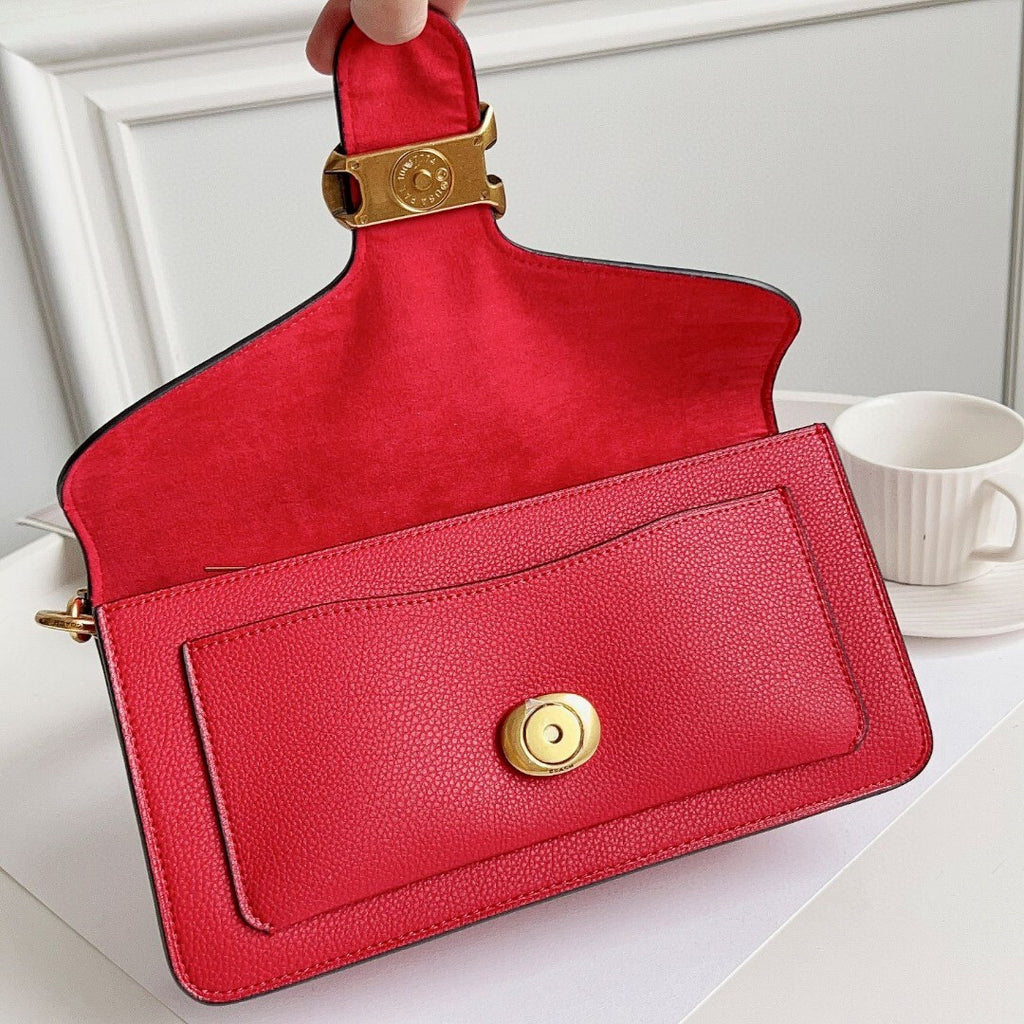 Bolsa Shoulder Bag Coach – Modelo Tabby (Vermelha)