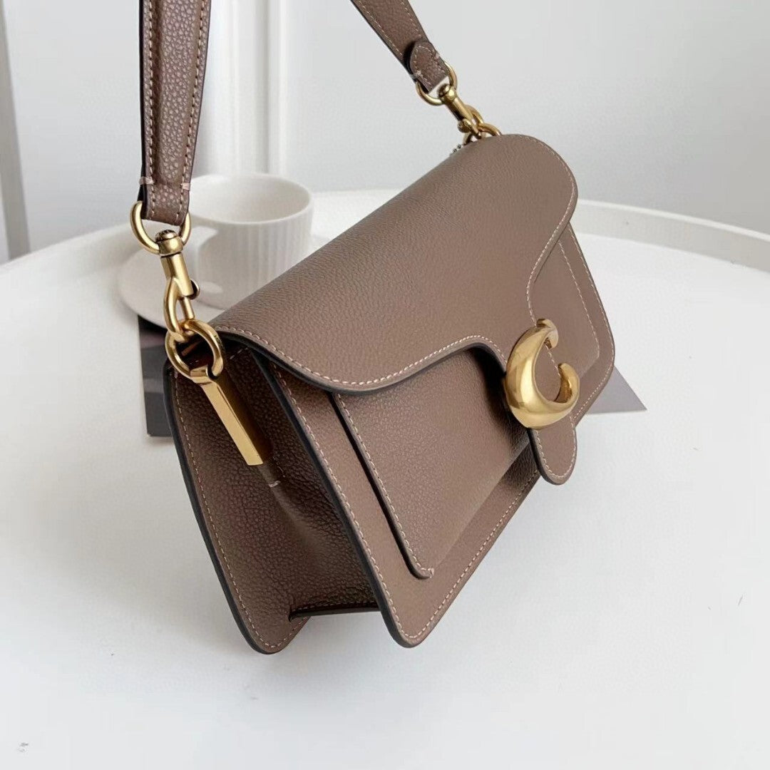 Bolsa Shoulder Bag Coach – Modelo Tabby (Marrom / Taupe)