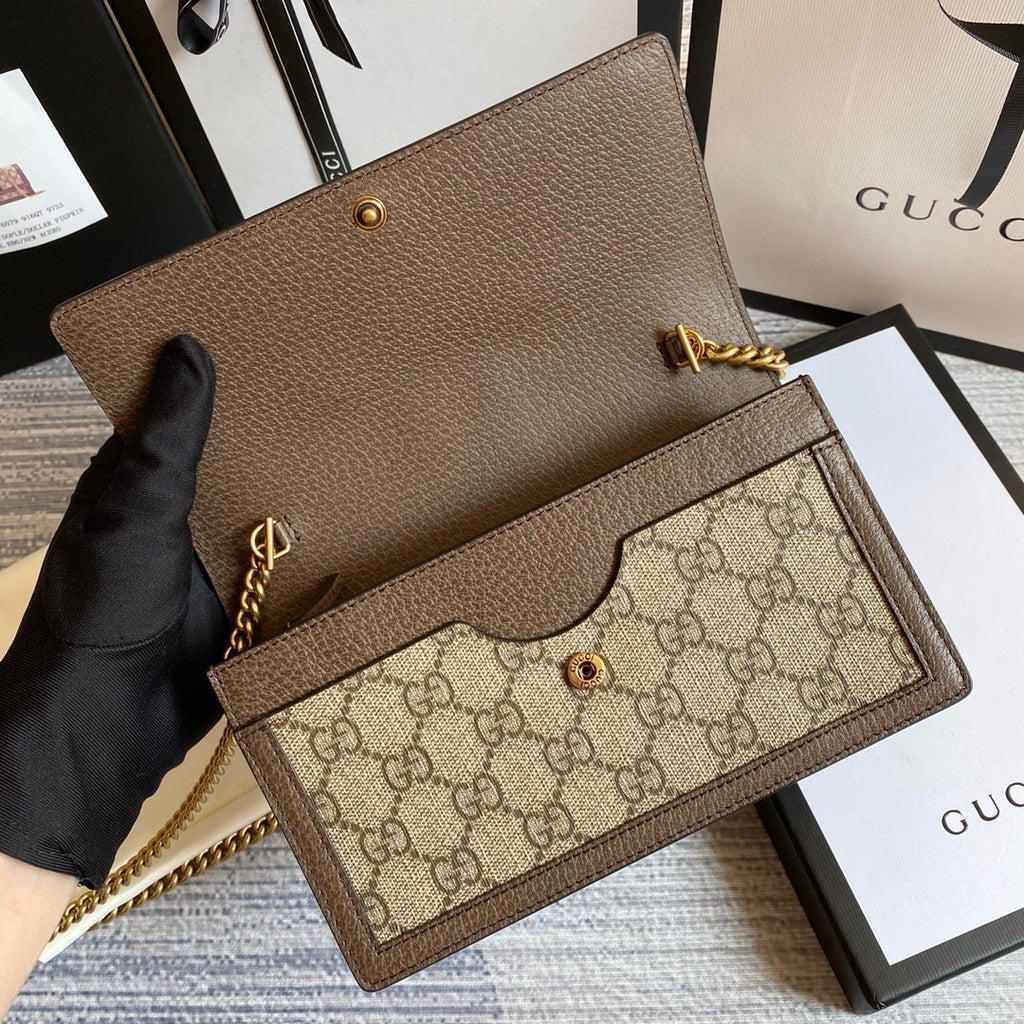 Bolsa Carteira com Corrente Gucci – GG Bee