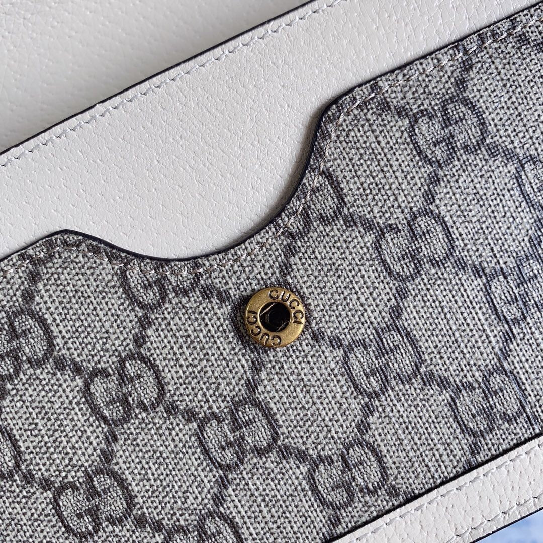 Bolsa Carteira com Corrente Gucci – GG Bee (bege)